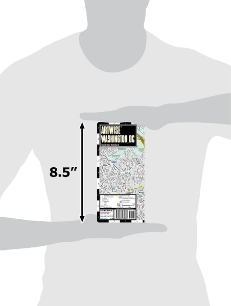 New Artwise Washington, DC, Laminated Museum Map (Streetwise Maps) - Wide World Maps & MORE! - Book - StreetWise - Wide World Maps & MORE!