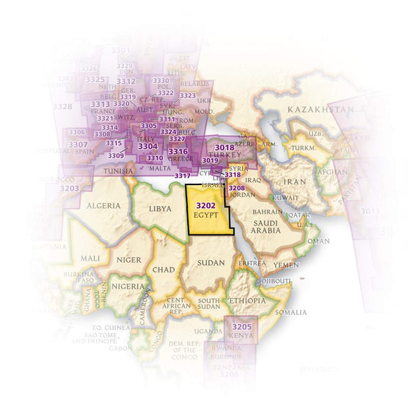Egypt (National Geographic Adventure Map, 3202) - Wide World Maps & MORE!