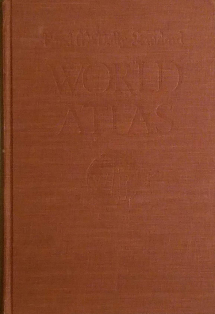 1957 Rand McNally Standard World Atlas [Hardcover] - Wide World Maps & MORE!