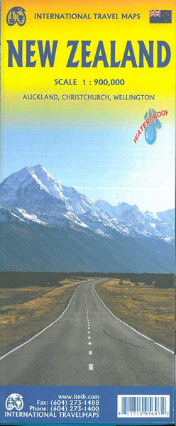 New Zealand - Wide World Maps & MORE! - Map - ITMB Publishing, Ltd. - Wide World Maps & MORE!