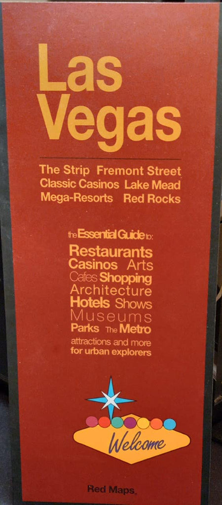 Las Vegas The Essential Guide Map - Red Maps 15th Edition - Wide World Maps & MORE!