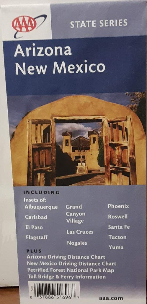 Arizona New Mexico Fold Map - Wide World Maps & MORE! - Book - Wide World Maps & MORE! - Wide World Maps & MORE!