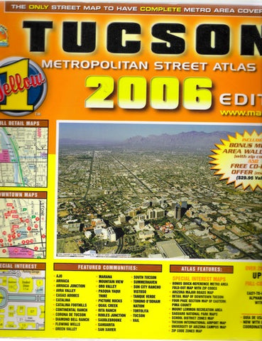 Tucson County Street & Road Atlas 2006 - Wide World Maps & MORE! - Book - Wide World Maps & MORE! - Wide World Maps & MORE!