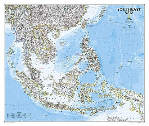 Southeast Asia Classic [Laminated] (National Geographic Reference Map) by National Geographic Maps - Reference (2015-10-13) [Map] - Wide World Maps & MORE!