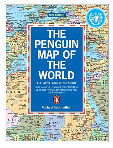 The Penguin Map of the World: Revised Edition - Wide World Maps & MORE! - Book - Brand: Penguin Books Australia - Wide World Maps & MORE!