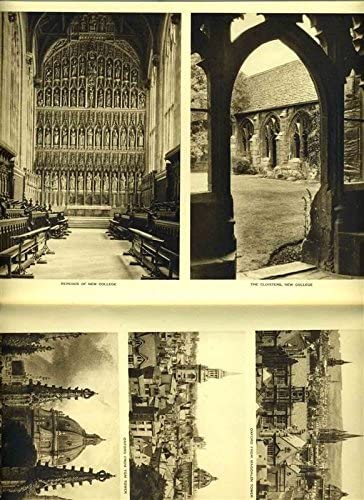 The Charm of Oxford Described Illustrated in Sepia Photogravure Booklet - Wide World Maps & MORE! - Single Detail Page Misc - Generic - Wide World Maps & MORE!