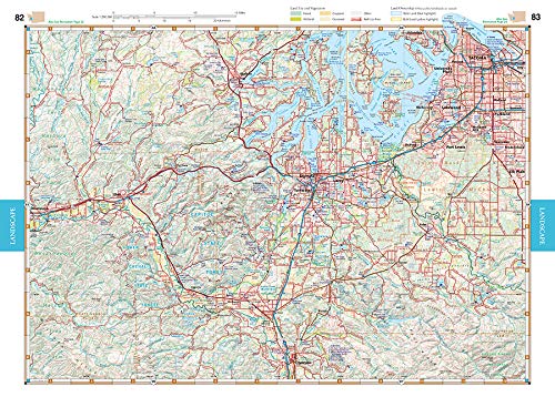 Washington Road and Recreation Atlas - Wide World Maps & MORE! - Map - Benchmark Maps - Wide World Maps & MORE!