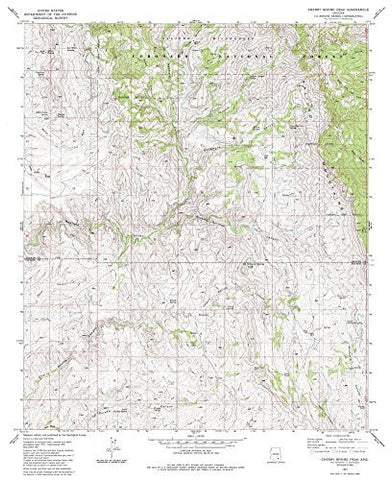 Cherry Spring Peak, Arizona 7.5' - Wide World Maps & MORE! - Book - Wide World Maps & MORE! - Wide World Maps & MORE!