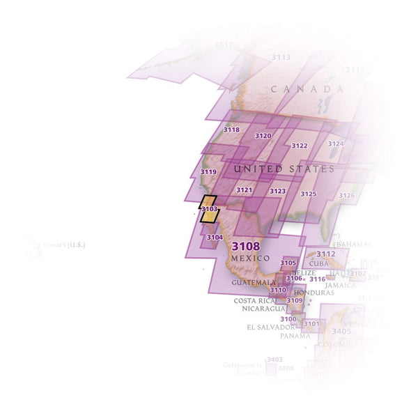 Baja North: Baja California [Mexico] (National Geographic Adventure Map, 3103) - Wide World Maps & MORE!