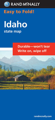 Easy To Fold: Idaho (Rand McNally Easyfinder) - Wide World Maps & MORE! - Book - Rand McNally - Wide World Maps & MORE!