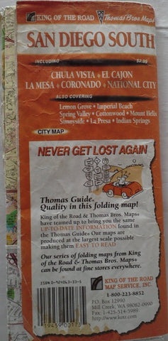 San Diego South - Wide World Maps & MORE! - Book - Wide World Maps & MORE! - Wide World Maps & MORE!