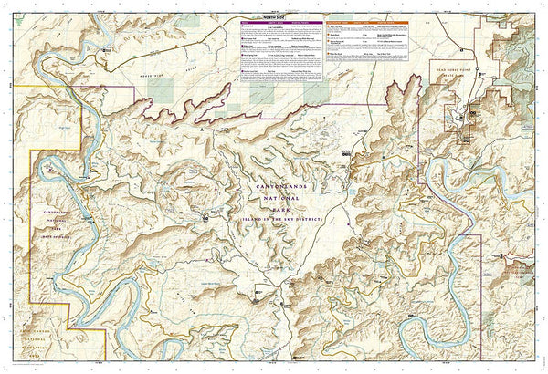 Island in the Sky District: Canyonlands National Park (National Geographic Trails Illustrated Map, 310) - Wide World Maps & MORE! - Map - National Geographic Maps - Wide World Maps & MORE!