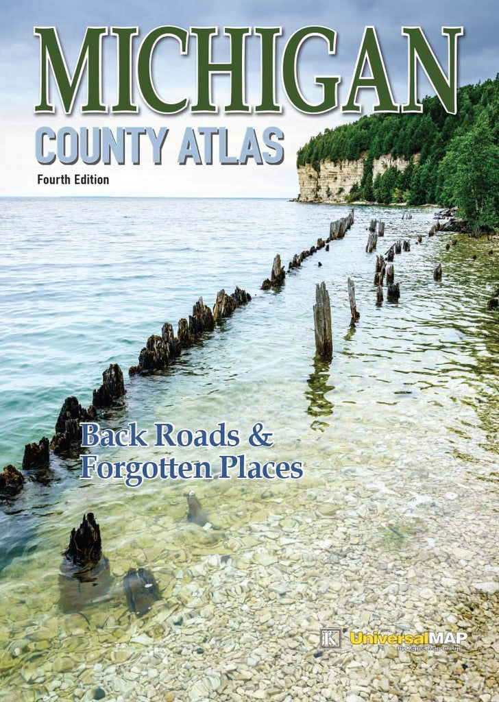 Michigan County Atlas - Wide World Maps & MORE! - Book - Wide World Maps & MORE! - Wide World Maps & MORE!
