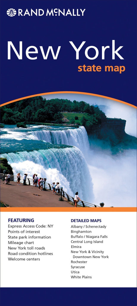 Rand McNally New York: Highways & Interstates - Wide World Maps & MORE! - Book - Rand McNally - Wide World Maps & MORE!