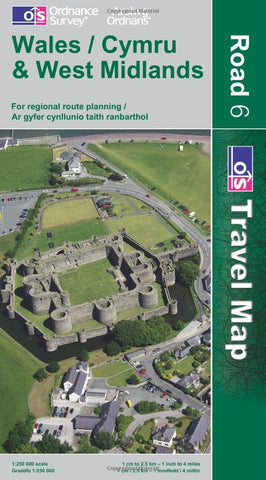 Wales and West Midlands (OS Travel Map - Road Map) - Wide World Maps & MORE! - Book - Wide World Maps & MORE! - Wide World Maps & MORE!