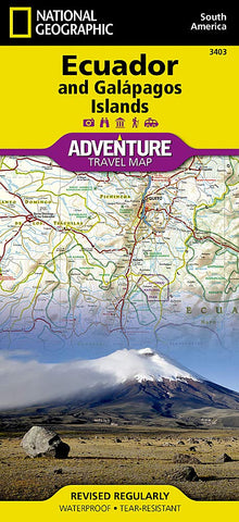 Ecuador and Galapagos Islands (National Geographic Adventure Map) - Wide World Maps & MORE! - Book - Wide World Maps & MORE! - Wide World Maps & MORE!