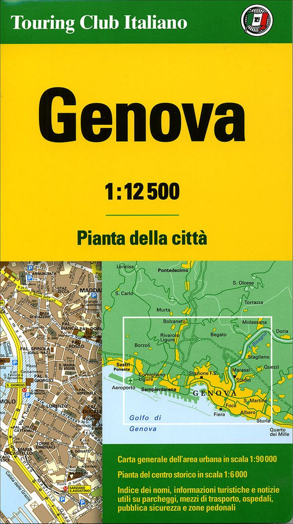 Genova {Genoa} - Wide World Maps & MORE! - Book - Wide World Maps & MORE! - Wide World Maps & MORE!