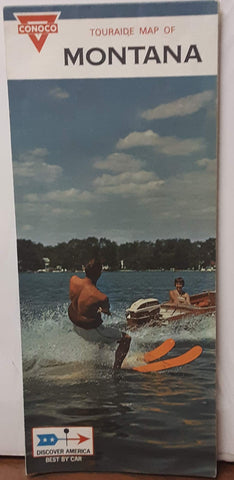 1966 Montana Conoco Touraide Map - Wide World Maps & MORE! - Book - Wide World Maps & MORE! - Wide World Maps & MORE!