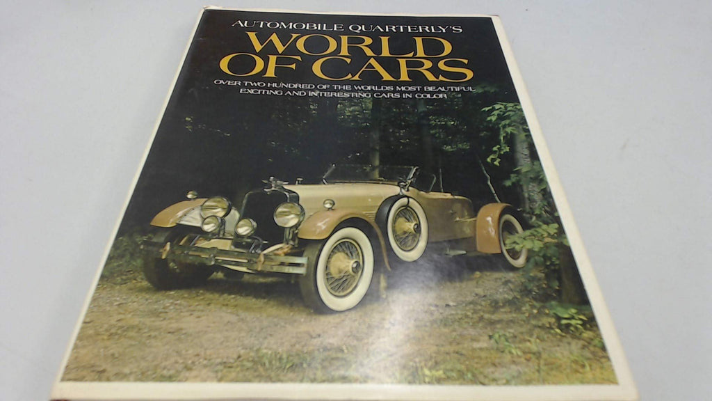 Automobile Quarterly's World Of Cars, - Wide World Maps & MORE! - Book - Brand: Dutton - Wide World Maps & MORE!