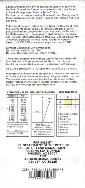 Pinon Surface Management Status 1:100,000-Scale Topographic Map - Wide World Maps & MORE! - Map - United States Department of the Interior - Wide World Maps & MORE!