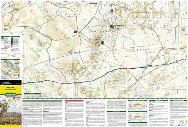 Mojave National Preserve (National Geographic Trails Illustrated Map 256) - Wide World Maps & MORE! - Map - National Geographic Maps - Wide World Maps & MORE!