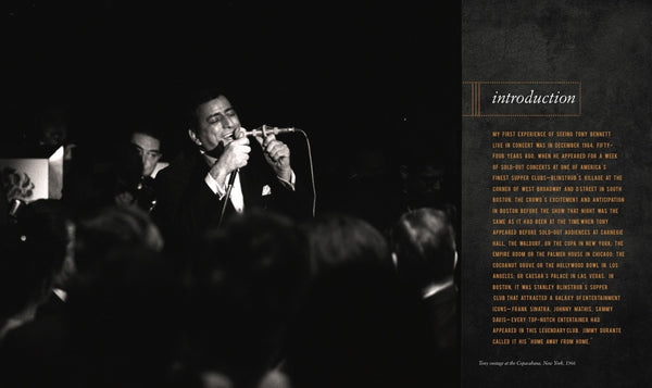 Tony Bennett Onstage and in the Studio - Wide World Maps & MORE! - Book - Sterling - Wide World Maps & MORE!
