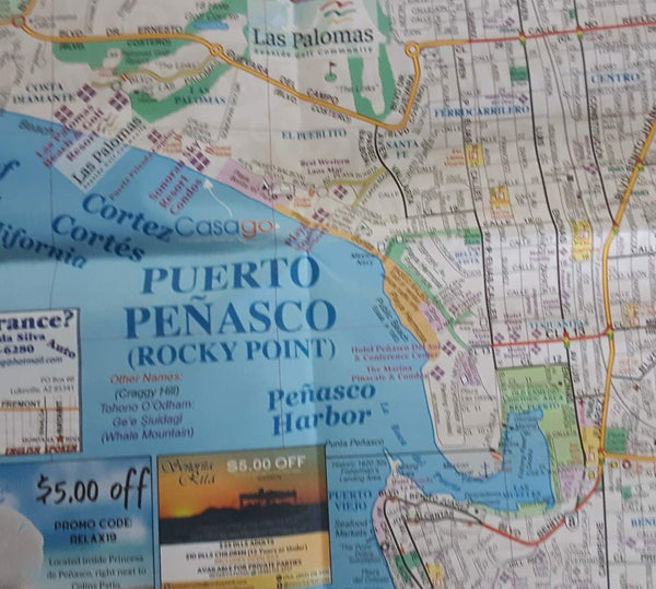 Maps to Rocky Point and Surrounding Area - Wide World Maps & MORE! - Book - Wide World Maps & MORE! - Wide World Maps & MORE!