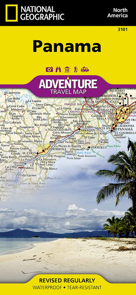 Panama Map (National Geographic Adventure Map, 3101) [Map] National Geographic Maps - Wide World Maps & MORE!