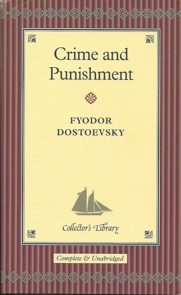 Crime and Punishment [Hardcover] Fyodor Dostoevsky and Constance Garnett - Wide World Maps & MORE!