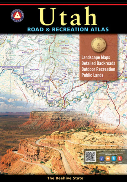 Utah Road and Recreation Atlas - 9th Edition, 2022 (Benchmark) [Paperback] Benchmark Maps - Wide World Maps & MORE!
