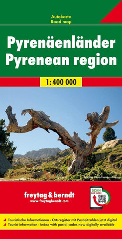 Pyrenaenlander = Pyrenean region [Map] Freytag-Berndt und Artaria - Wide World Maps & MORE!
