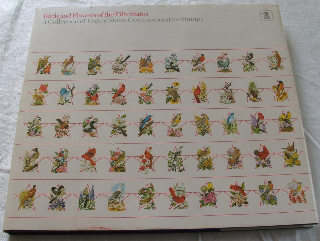 Birds & Flowers of the Fifty States Book [Hardcover] US Postal Service - Wide World Maps & MORE!