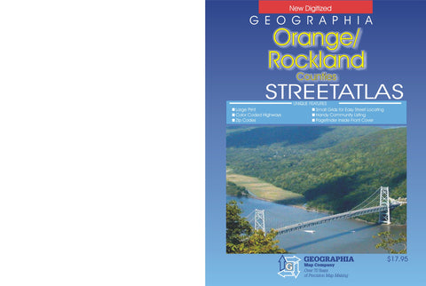Orange/Rockland Cos, NY Atlas - Wide World Maps & MORE!