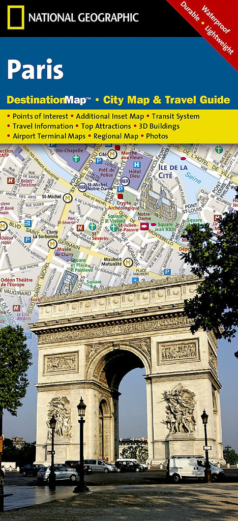 Paris (National Geographic Destination City Map) - Wide World Maps & MORE! - Map - National Geographic Maps - Wide World Maps & MORE!