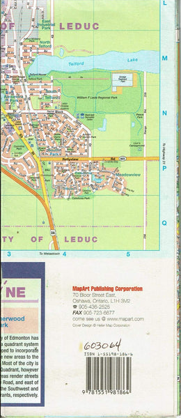 Edmonton | St. Albert | Sherwood Park | Fort Saskatchewan - Wide World Maps & MORE! - Book - Wide World Maps & MORE! - Wide World Maps & MORE!