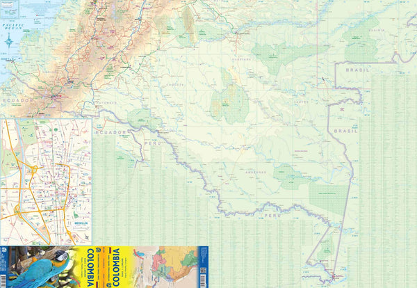 Colombia Travel Reference Map (Waterproof) 1:1,300,000 - Wide World Maps & MORE! - Map - ITMB Publishing, Ltd. - Wide World Maps & MORE!