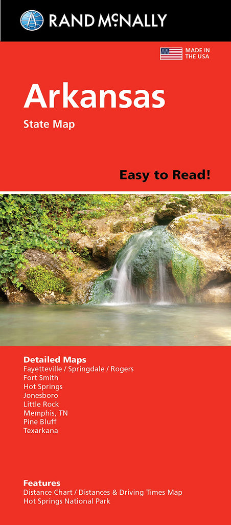 Rand McNally Easy To Read: Arkansas State Map [Map] Rand McNally - Wide World Maps & MORE!