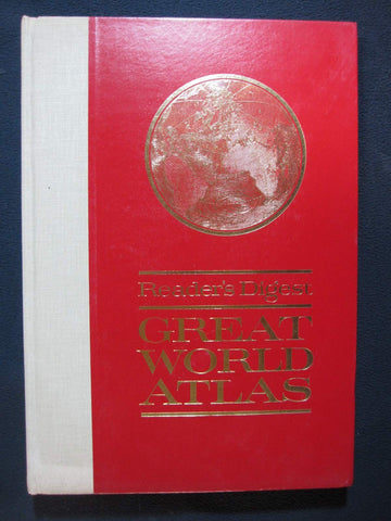 Reader's Digest Great World Atlas 1963 First Edition [Paperback] Readers Digest - Wide World Maps & MORE!