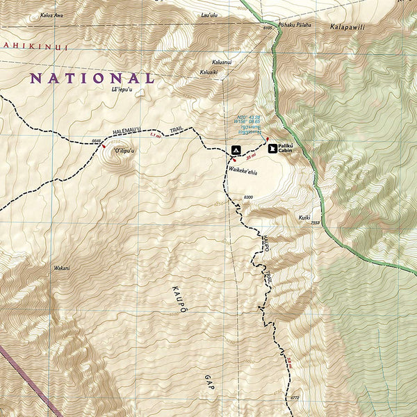 Haleakala National Park (National Geographic Trails Illustrated Map 227) - Wide World Maps & MORE! - Map - National Geographic Maps - Wide World Maps & MORE!
