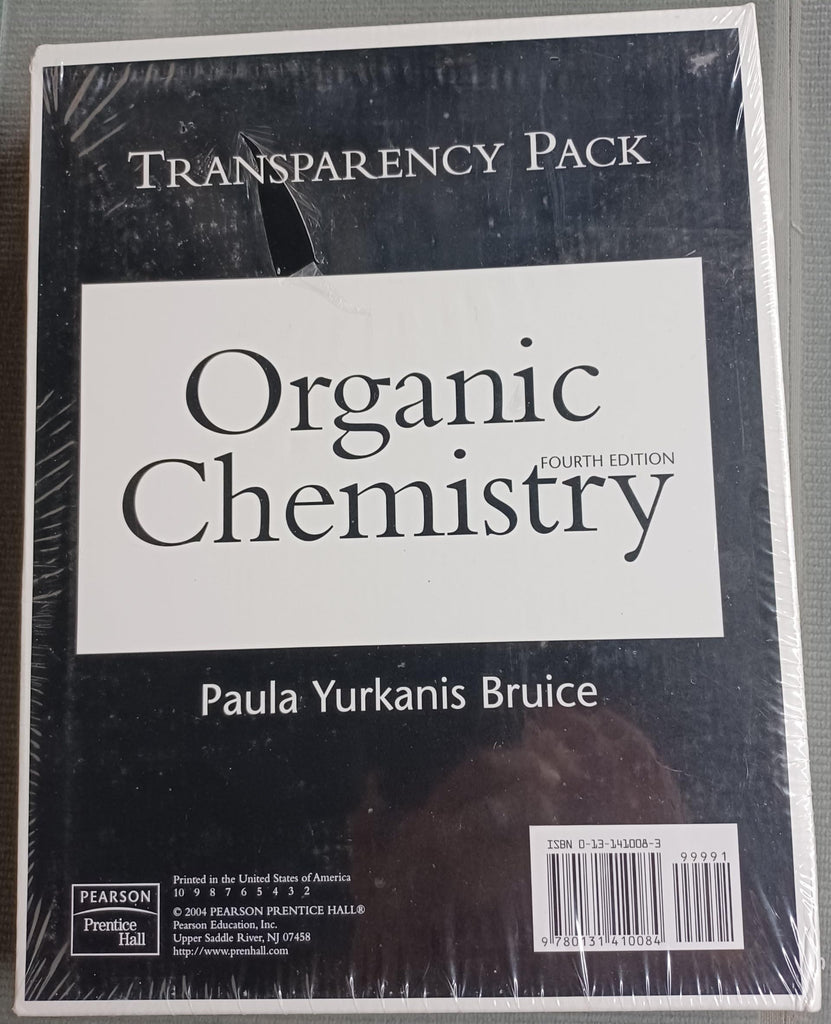 Organic Chemistry - Transparency Pack [Paperback] Paula, Bruice - Wide World Maps & MORE!