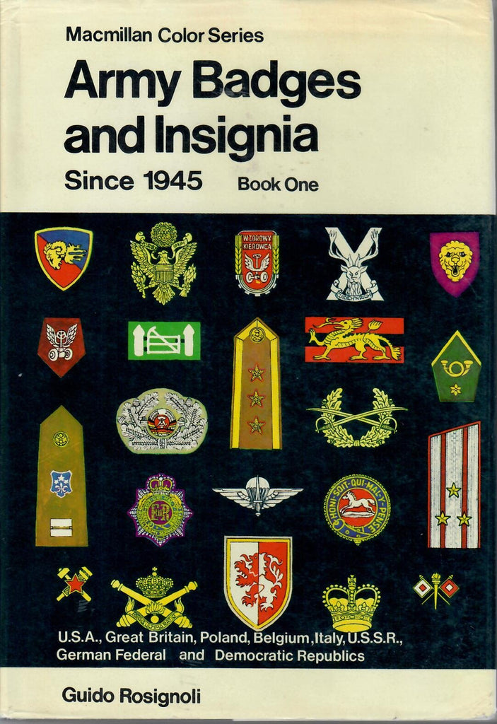 Army badges and insignia since 1945: U.S.A., Great Britain, Poland, Belgium, Italy, U.S.S.R., German Federal and Democratic Republics - Wide World Maps & MORE! - Book - Wide World Maps & MORE! - Wide World Maps & MORE!