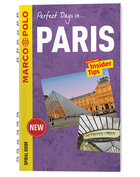 Paris Marco Polo Spiral Guide (Marco Polo Spiral Guides) - Wide World Maps & MORE! - Book - Wide World Maps & MORE! - Wide World Maps & MORE!