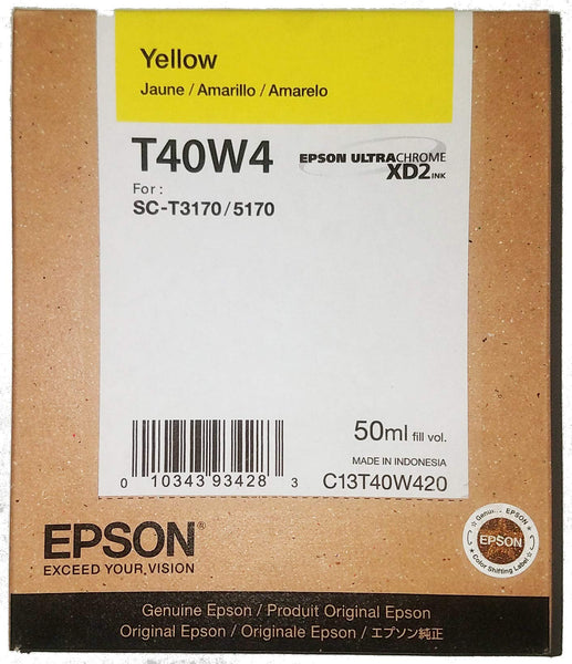 EPSON T40W120 HIGH CAPACITY CARTRIDGE INK - Wide World Maps & MORE!