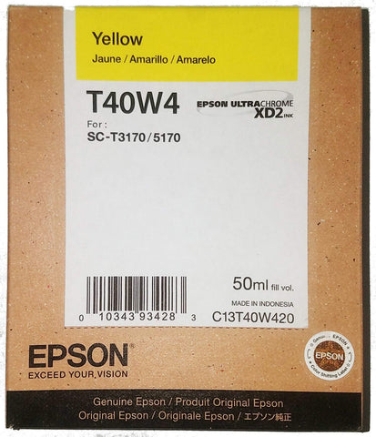 EPSON T40W120 HIGH CAPACITY CARTRIDGE INK - Wide World Maps & MORE!
