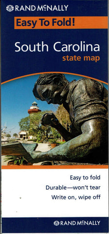 Rand McNally Easy To Fold: South Carolina (Laminated) (Easyfinder Maps) by Rand McNally (2012-04-02) - Wide World Maps & MORE! - Map - Rand McNally - Wide World Maps & MORE!
