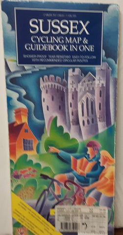 Goldeneye Cyclists/All Purpose Road Map to Sussex (Goldeneye Cyclists/All Purpose Road Map) - Wide World Maps & MORE! - Book - Wide World Maps & MORE! - Wide World Maps & MORE!