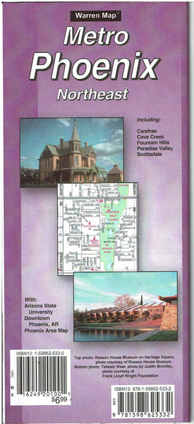 Metro Phoenix Northeast - Wide World Maps & MORE! - Map - Warren Map - Wide World Maps & MORE!
