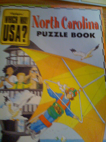 Highlights Which Way USA? North Carolina Puzzle Book and Map Set (Highlights Which Way USA?, 1208-A) - Wide World Maps & MORE! - Book - Wide World Maps & MORE! - Wide World Maps & MORE!