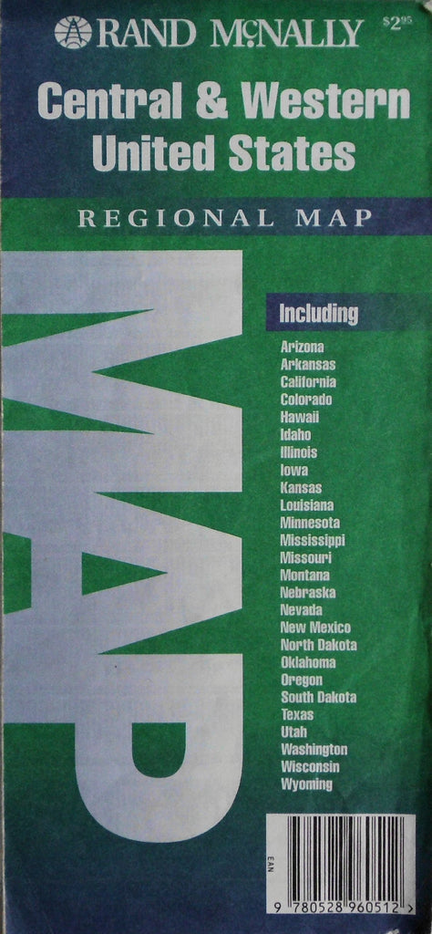 Rand McNally Central and Western United States [Collectible - Very Good] - Wide World Maps & MORE! - Map - Rand McNally & Company - Wide World Maps & MORE!