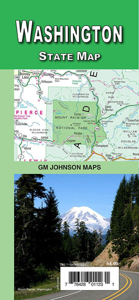 Washington State Map - Wide World Maps & MORE! - Map - GM Johnson - Wide World Maps & MORE!
